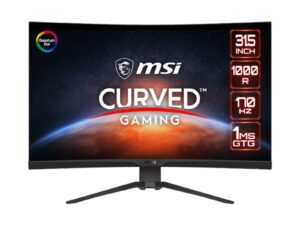 MSI MAG 325CQRF-QD 31.5″ WQHD VA 170Hz 1ms Curved Gaming Monitor