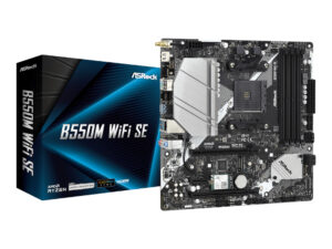 ASRock B550M Wi-Fi SE AMD AM4 m-ATX Motherboard