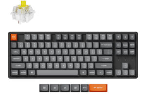 Keychron K8 Max QMK Wireless Custom Mechanical Keyboard | BANANA Switches