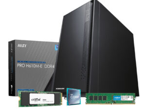 PCBuilder Intel i5-12400 HOME MASTER Windows 11 Desktop PC