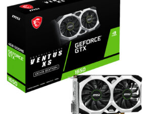 MSI Nvidia GeForce GTX 1650 D6 VENTUS XS OCV3 4GB GDDR6 128-BIT Graphics Card
