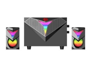 REDRAGON 2.1 Satellite Speaker TOCCATA RGB 11W Gaming Speaker - Black
