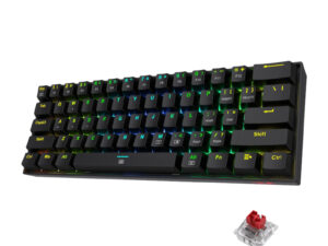 REDRAGON DRAGONBORN Wired Mechanical Keyboard RGB 67Key Design - Black
