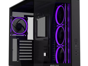 Asus A32 PLUS ARGB ATX Gaming Chassis – Black