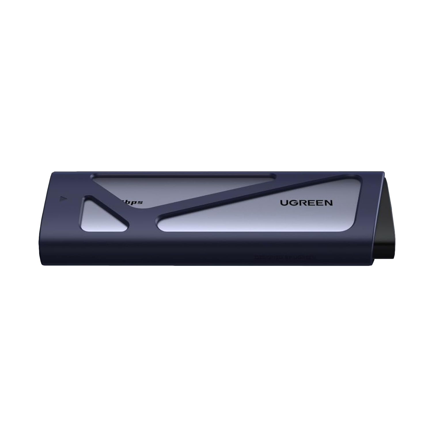 UGreen CM777 M.2 NVMe/SATA SSD Enclosure (20Gbps) – Silver - Image 2