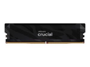 Crucial Pro 16GB 6400Mhz DDR5 Desktop OC Gaming Memory - Black