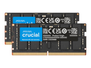 Crucial DDR5-6400 64GB CSODIMM Notebook Memory Kit (2 x 32GB)