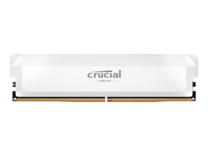 Crucial Pro Overclocking 32GB 6000Mhz DDR5 Desktop Memory White