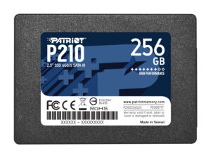 Patriot P210 256GB 2.5 Inch SATAIII SSD