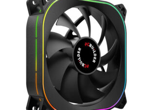 PCBuilder TORNADO CHILL 120mm ARGB Fan - Black