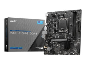 MSI H610M-S PRO LGA1700 M-ATX DDR4 Motherboard