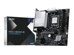 MSI H810M-B PRO LGA1851 M-ATX DDR5 Motherboard