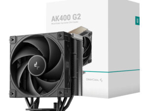 DeepCool AK400 G2 Dark 120mm CPU Air Cooler - Black