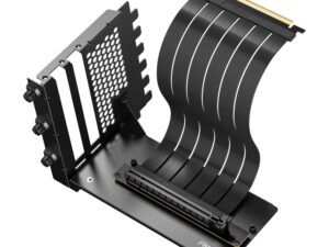 Antec PCI-E 4.0 Riser Cable Vertical Bracket Kit (200mm) - Black