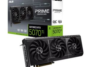 ASUS PRIME GeForce RTX 5070 Ti 16GB GDDR7 OC Edition Graphics Card