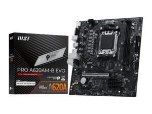 MSI PRO A620AM-B EVO AM5 M-ATX Motherboard