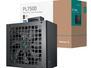 DeepCool PL750D 750W 80PLUS Bronze ATX3.1 Non-Modular Power Supply