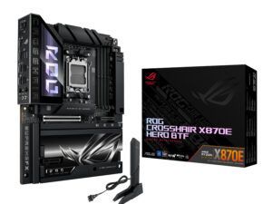 ASUS ROG CROSSHAIR X870E HERO BTF AMD AM5 ATX Gaming Motherboard