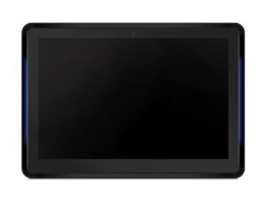 Android 6.0 10.1" AIO RK3288 A17 2GB RAM 8GB storage POE with LED colour Bar for meeting room signage and access control - Black