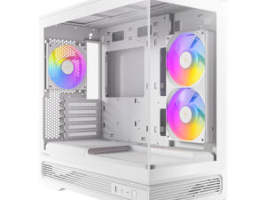 Antec C2M ARGB Compact Micro-ATX Gaming Chassis - White