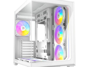 Antec C5 ARGB ATX DUAL Mid Tower Gaming Chassis – White