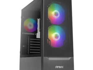 Antec NX410 V2 ATX | Micro-ATX | ITX ARGB Mid-Tower Gaming Chassis - Black