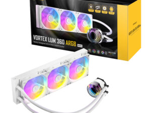 Antec VORTEX LUM 360 ARGB AIO CPU Liquid Cooler - White