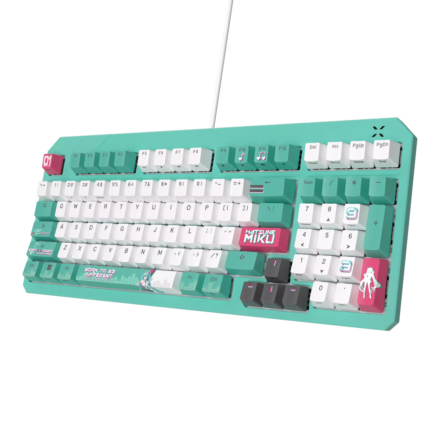 Asus TUF Gaming K3 Gen II Gaming Keyboard Hatsune Miku Edition - Image 2