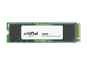 Crucial E100 480GB PCIe Gen4 2280 NVMe M.2 SSD