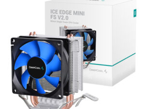 DeepCool Ice Edge Mini FS V2.0 80mm CPU Air Cooler - Blue