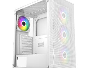 FSP M220 ATX Mid Tower Gaming Chassis - White