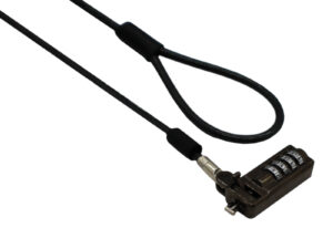 GIZZU 2m Slimline Combination Notebook and Ultrabook Cable Lock
