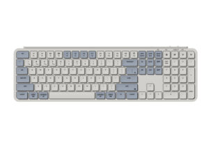 Keychron B6 Pro Ultra-Slim 100% Wireless Keyboard - Retro Blue