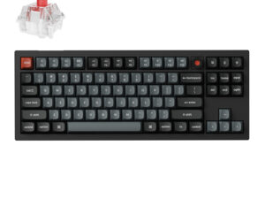 Keychron V3 Ultra 80% 8K Red Switch Hot-Swap RGB Wireless Keyboard - Black