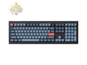 Keychron V6 Max Wireless Custom Keyboard - BANANA Switch