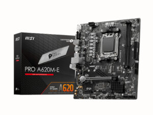 MSI A620M-E PRO AMD AM5 MATX Gaming Motherboard