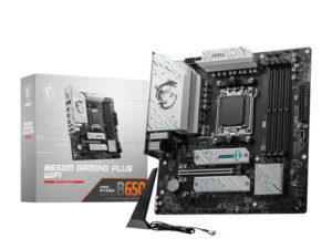 MSI B650M Gaming Plus WiFi AM5 M-ATX Gaming Motherboard