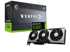 MSI GeForce RTX 5080 VENTUS 3X OC 16G Graphics Card