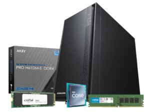 PCBuilder Intel i5-12400 OFFICE MASTER Core Windows 11 Pro Desktop PC