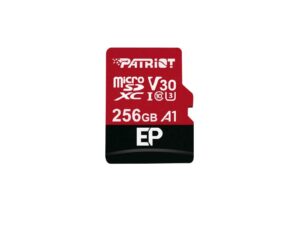 Patriot EP V30 A1 256GB Micro SDXC Card + Adapter
