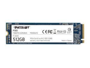 Patriot P300 512GB M.2 PCIe NVMe SSD