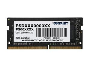 Patriot Signature Line 8GB DDR4 3200MHz Single Rank SODIMM Notebook Memory