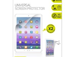 Port Connect Universal Screen Protector for 11" Tablets Twin Pack - Clear