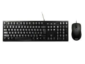 Port Design COMBO Wired Mouse + Keyboard - Black