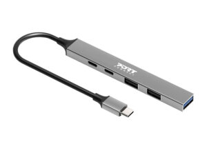 Port USB Type-C Hub 4 x USB + 1 x Charging Port