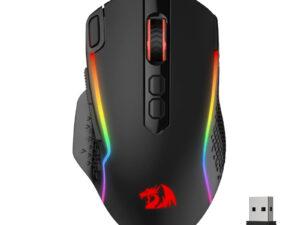REDRAGON Taipan Pro 10000DPI RGB Wireless Gaming Mouse - Black