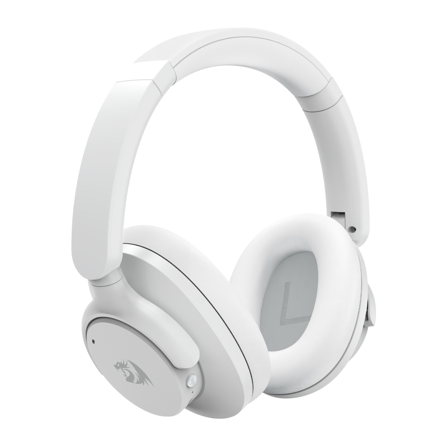 Redragon H610 VIBECORE ANC Bluetooth Wireless Over-ear Headphones – White - Image 2