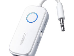 UGREEN 3.5mm Bluetooth 5.4 Audio Receiver/Transmitter - White