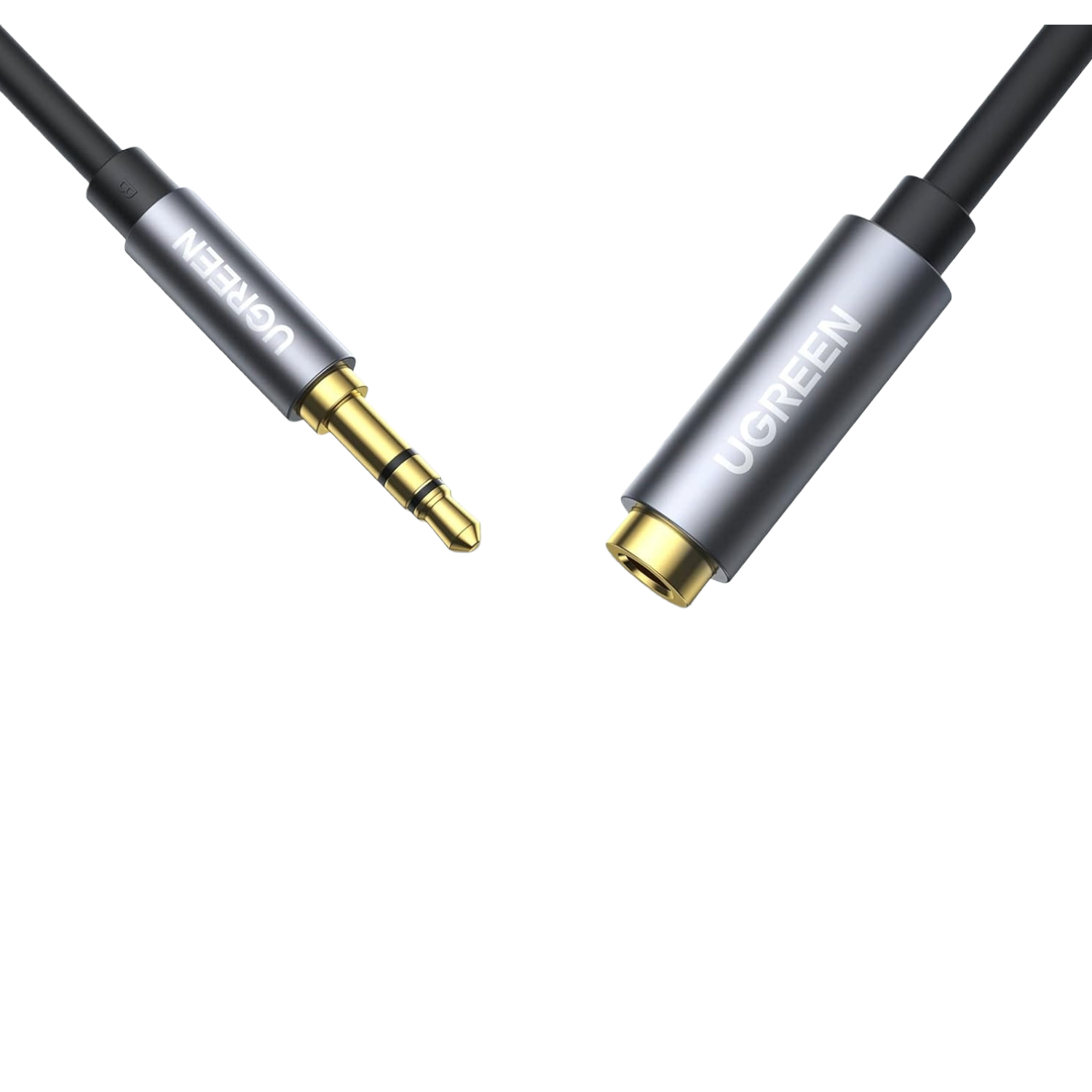 UGREEN AV118 3.5mm AUX Extension Cable 3m – Male to Female –(Black) - Image 3