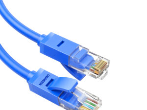 UGREEN Cat6 UTP Flat Ethernet Blue Cable - 1 Metre
